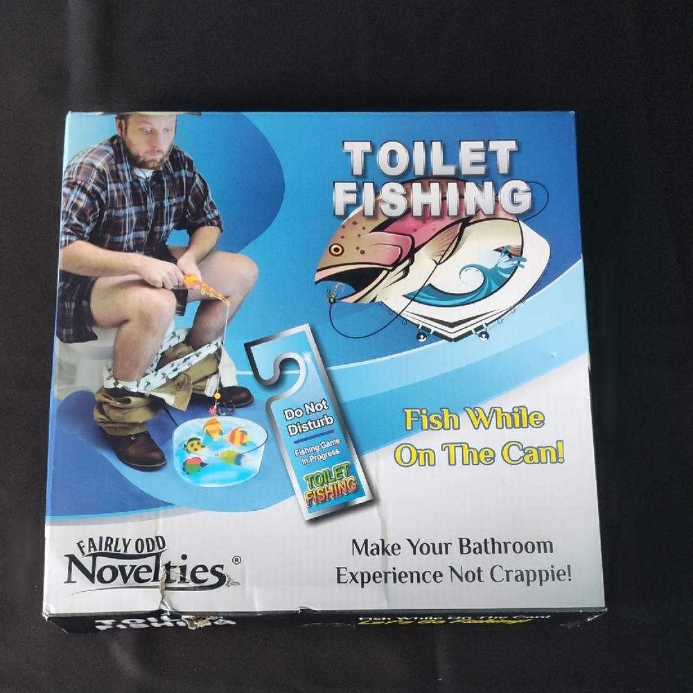 Toilet Fishing, Make Your Bathroom Experience Not Crappie!